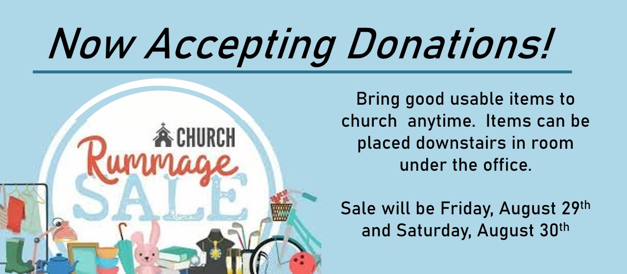 Rummage Donations