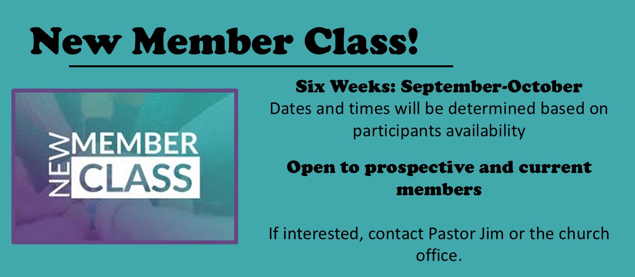 New Member Class